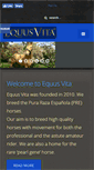 Mobile Screenshot of equusvita.com